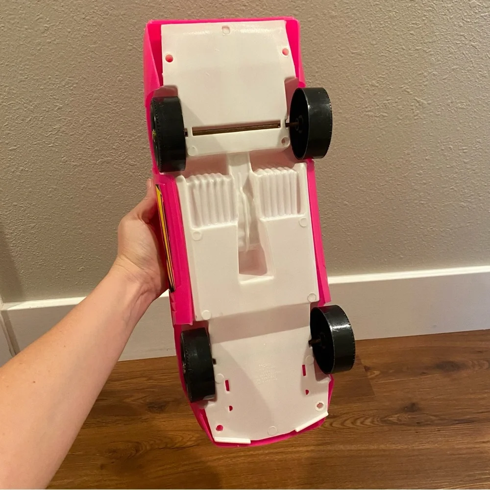 Vintage Barbie Corvette Hot Pink Made in USA 17.5‎ inches 1980’s